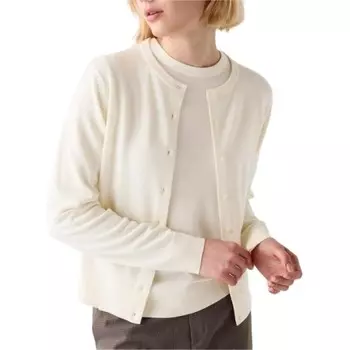 Свитер женский молочно-белый Uniqlo