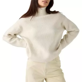 Свитер женский молочно-белый Uniqlo