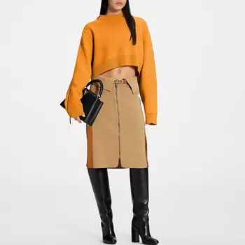 Свитер женский оранжевый Louis Vuitton