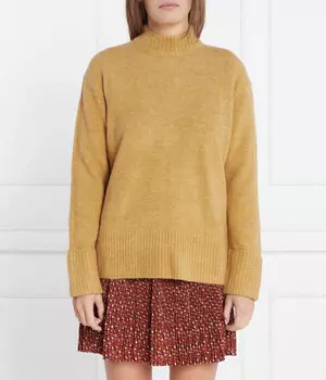 Свитер женский Pepe Jeans London с добавлением акрила, горчичный