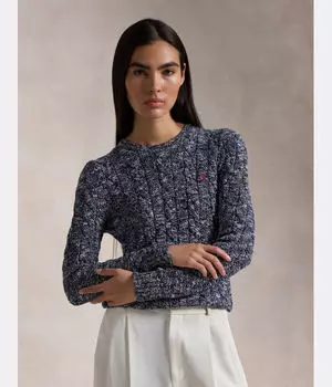 Свитер женский Polo Ralph Lauren вязаный, синий