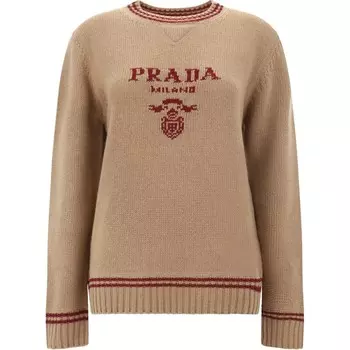 Свитер женский Prada, бежевый