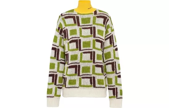 Свитер женский Prada кашемировый, зеленый