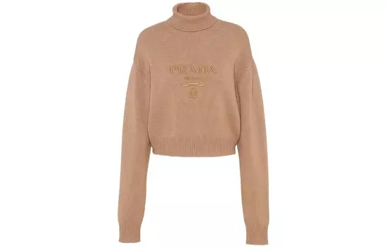 Свитер женский Prada, верблюжий / коричневый