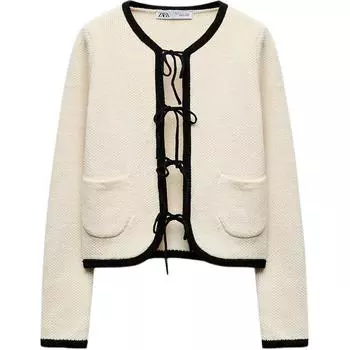 Свитер женский разноцветный ZARA, мультиколор