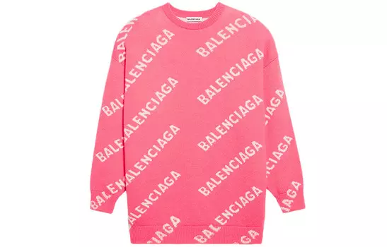 Свитер женский розовый Balenciaga