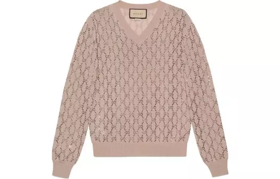 Свитер женский розовый Gucci