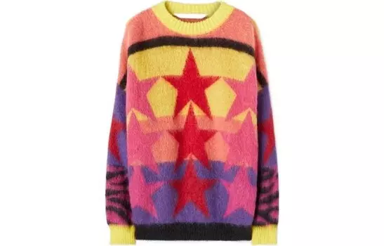 Свитер женский розовый Palm Angels