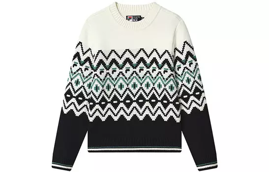 Свитер женский с принтом Allover Fila