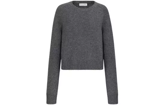 Свитер женский серый Dior