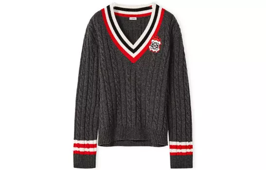 Свитер женский серый Loewe