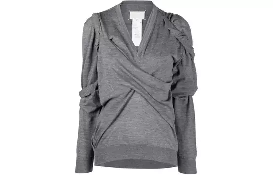 Свитер женский серый Maison Margiela