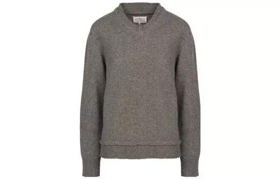 Свитер женский серый Mm6 Maison Margiela