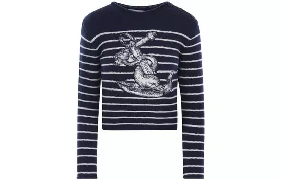 Свитер женский синий Dior