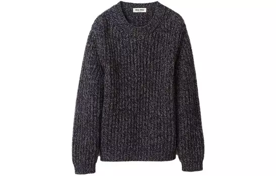 Свитер женский синий Miu Miu