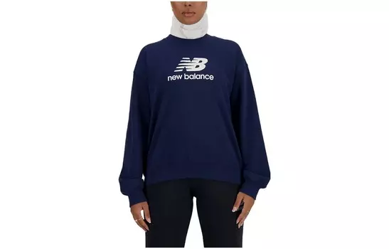 Свитер женский синий New Balance