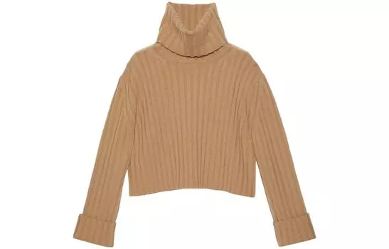 Свитер женский светло-коричневый Gucci