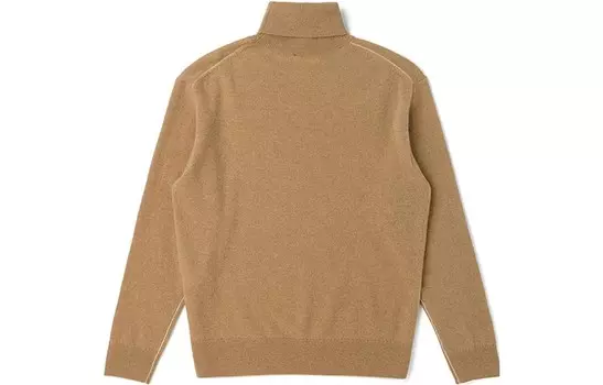 Свитер женский светло-коричневый Lacoste