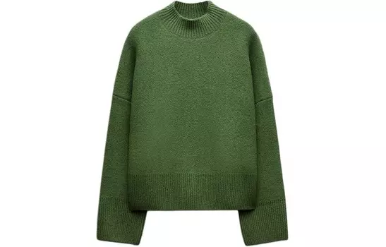 Свитер женский зеленый Zara