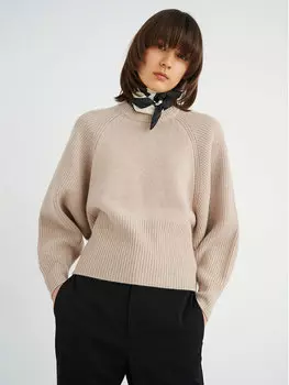Свитер женственного кроя Inwear, бежевый