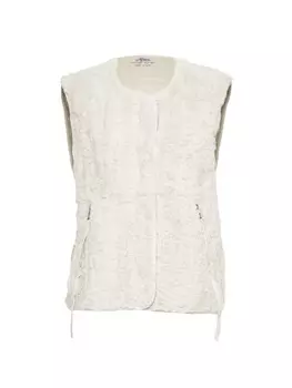 Свитер-жилет aleva, белый
