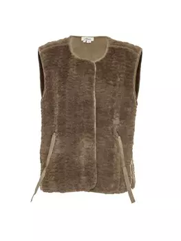 Свитер-жилет aleva, коричневый