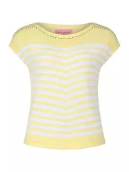 Свитер-жилет Betty Barclay, цвет patch yellow/white