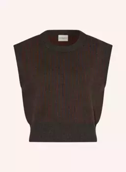 Свитер-жилет Claudie Pierlot, коричневый