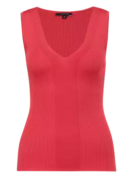 Свитер-жилет comma, красный