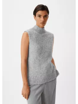 Свитер-жилет comma, серый