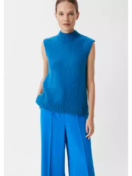 Свитер-жилет comma, синий