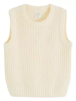 Свитер-жилет COOL CLUB, кремовый