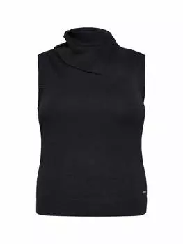 Свитер-жилет DreiMaster, черный