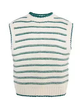 Свитер-жилет DreiMaster, цвет wollweiss grn