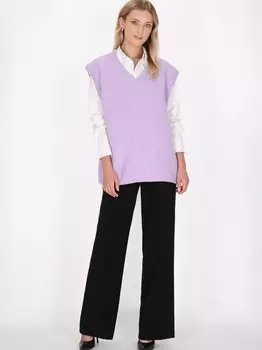 Свитер-Жилет Dreimaster, фиолетовый