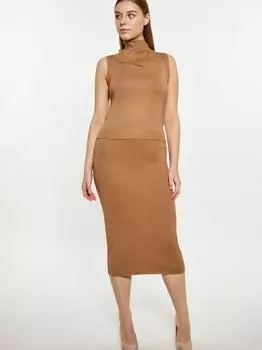 Свитер-Жилет Dreimaster, коричневый