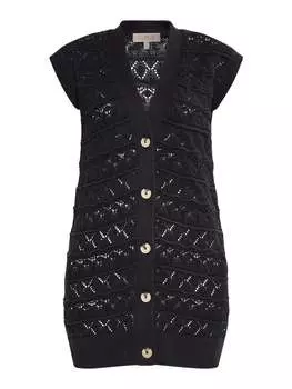 Свитер-жилет gaya, черный