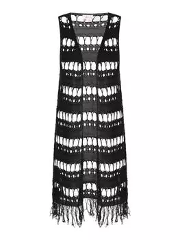 Свитер-жилет IZIA, черный