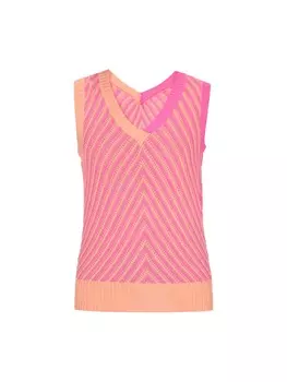 Свитер-жилет IZIA, цвет strawberry pink