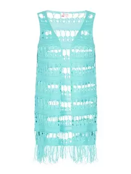 Свитер-жилет IZIA, цвет turquoise