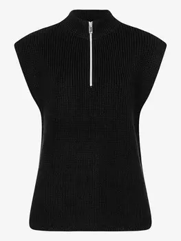 Свитер-жилет More & More Pullunder, черный