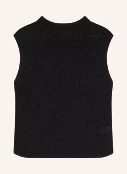 Свитер жилет Mrs & Hugs, черный
