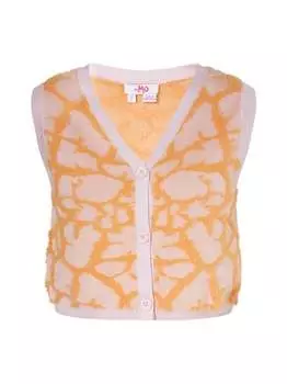 Свитер-Жилет Mymo, оранжевый