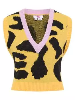 Свитер-жилет myMo, желтый