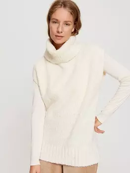 Свитер-жилет OPUS, кремовый