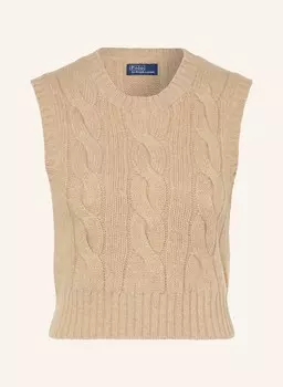 Свитер-Жилет Polo Ralph Lauren, коричневый