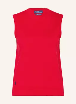 Свитер жилет Polo Ralph Lauren, красный
