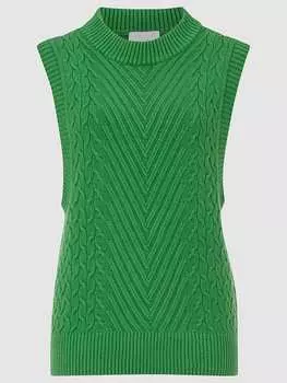 Свитер-жилет Rich & Royal, зеленый