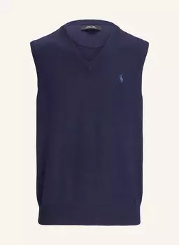 Свитер-жилет RLX RALPH LAUREN, темно-синий