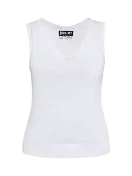 Свитер-жилет ROCKEASY, белый